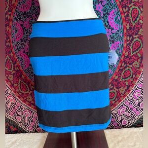 Decoded Striped Mini Skirt Junior’s Size Small